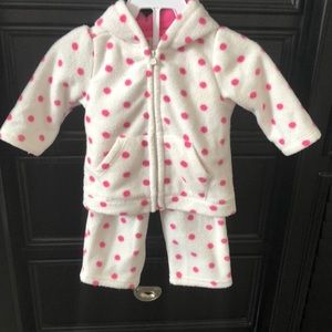 Baby b’gosh fleece set